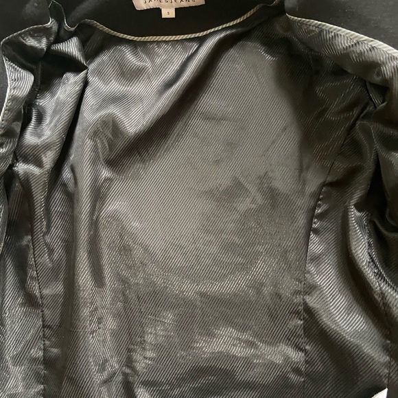 Moto jacket with leather trim - Picture 5 of 9